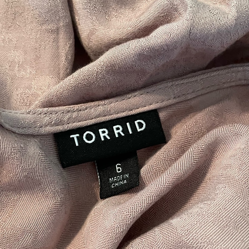 Torrid Sleeveless Button Down Blouse - image 5